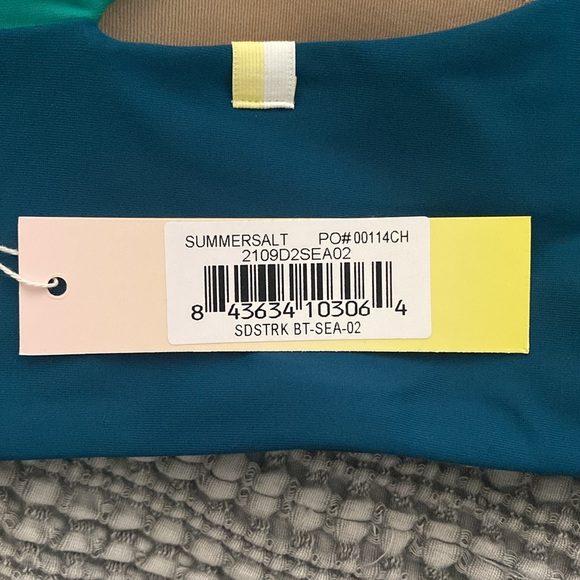 Summersalt sidestroke bikini top only, NWT - Picture 3 of 3
